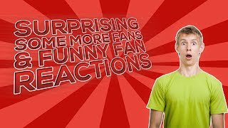 Surprising Some More Fans + Funny Fan Reactions | FaZe Linkzy