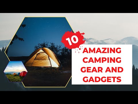 Top 10 Camping Gadgets you Must Have! Best Camping Gear and Gadgets