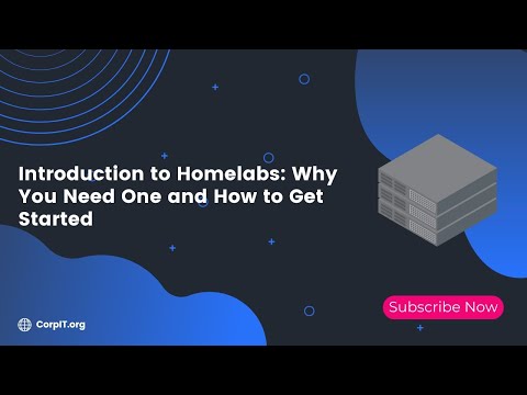 Introduction to Homelabs: Why You Need One and How to Get Started