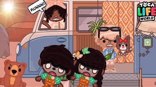 *CHAOTIC* Family Camping Trip! 🏕️🐻 | Toca Boca Roleplay| *WITH VOICE*
