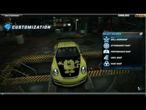 NFSW - Vinyl Tutorial - Wow Wow Wubbzy - 911 GT3 RS