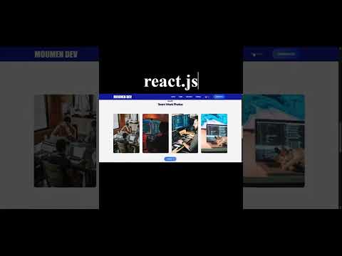 🔥 My React Portfolio in 60 Seconds | Front-End Developer Project