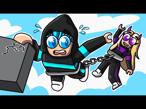 Roblox Obby, But We're Chained Together..