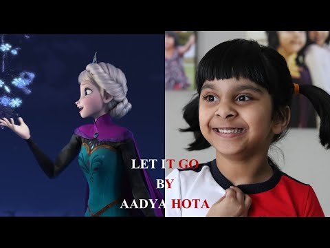 Frozen 2 | Let it go | Karaoke Cover by 5 year Old
