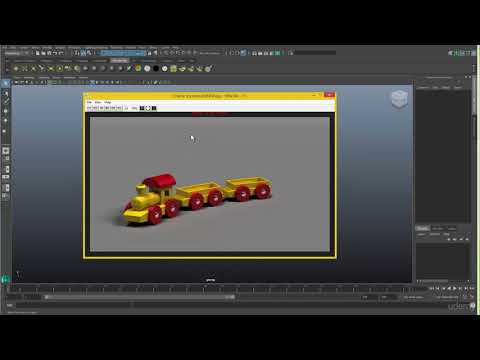 Toy Train Project - View final animation