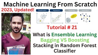 Tutorial 21: What is Ensemble Learning  | Bagging VS Boosting VS Stacking | Random Forest Classifier