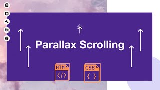Parallax Scrolling Effect with CSS and HTML
