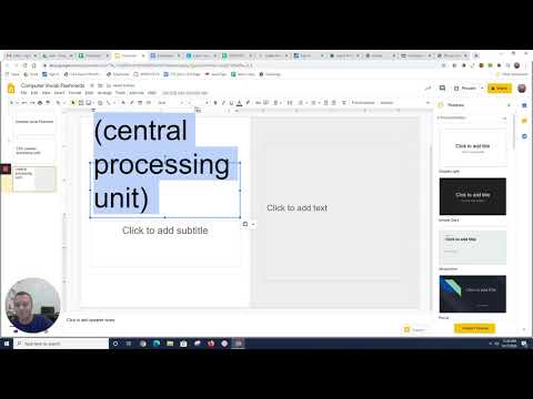 Computer Vocab Flashcards
