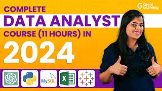 Data Analyst Full Course in 11hrs | Data Analyst Roadmap in 2024