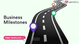 Essential Business Milestones to Achieve in Your Business Roadmap | SMART Goals Template |