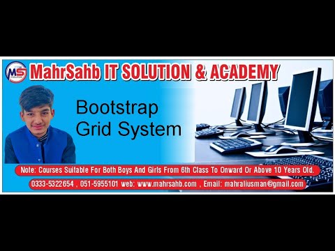 What is Boostrap Grid System? How to use it?
