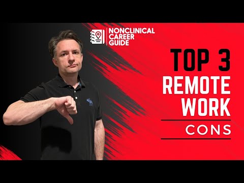 Top 3 Cons of Remote Jobs | Work From Home