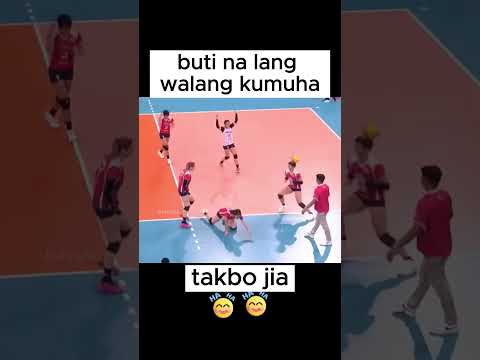 jia: uy uy 😂 #ccs #creamline #creamlinecoolsmashers #pvlinvitational2023 #volleyball #jiamorado #pvl