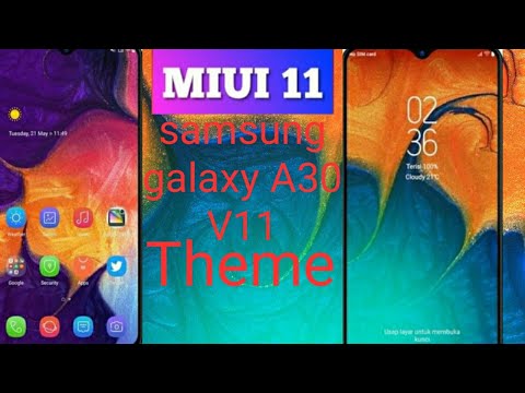 Best Samsung A30 v11 Miui 11 Theme For any xiaomi Devices.