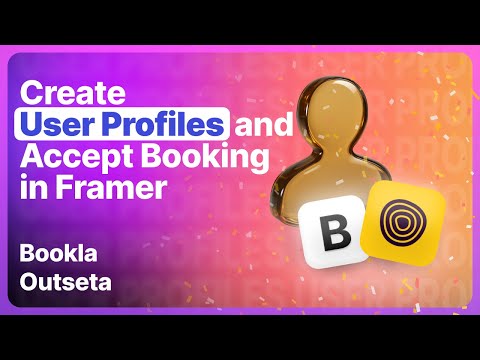 How to Implement User Authentication with Online Bookings in Framer | Outseta and Bookla Tutorial