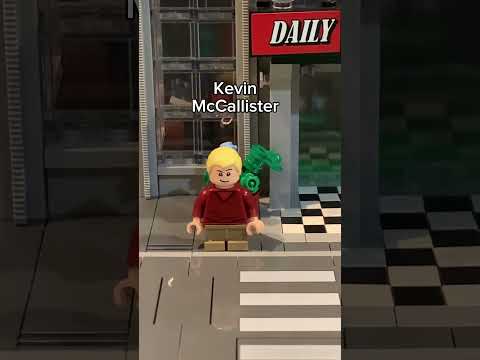 How to build Kevin McCallister from Home Alone in Lego