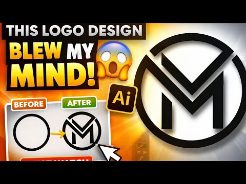 Professional Logo in Adobe Illustrator by G.B.S Graphix | Watch Till End 🔥