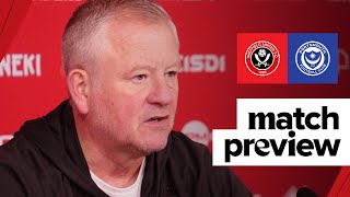 Chris Wilder | Sheffield United v Portsmouth | Match preview