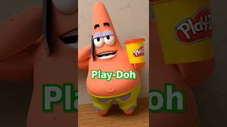 Squidward Play-Doh? 🥹 #squidwardmemes #spongebobmemes #spongebobcharacters