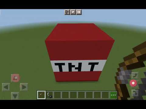 I built the biggest tnt in Minecraft!