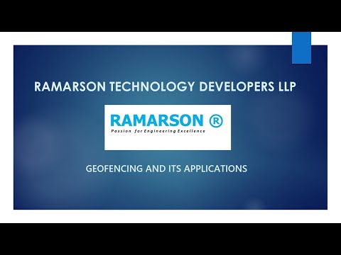 Geofencing and its applications || RAMARSON || Navigation || Virtual