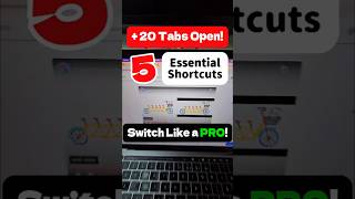 BROWSE FASTER: 5 Tab Navigation Shortcuts (NO MOUSE!) 🖱️