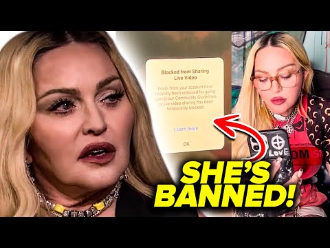 Madonna BANNED From Instagram Live?!