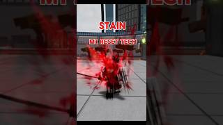 M1 reset tech for stain in Hero’s Battlegrounds #roblox #herobattlegrounds