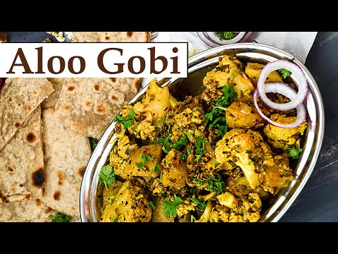 Aloo Gobi Recipe (Urdu/Hindi) | Gobi Aloo ki Sabji (Sabzi) | How to Make Cauliflower & Potato Curry