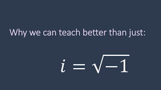 Justifying the Imaginary: A rotational approach to Complex Numbers | #SoME3