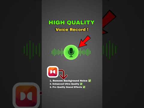 High Quality Voice Recording App | Ultra Clear Sound!🗣️ #voicerecordingapp #noisecanceling #viral