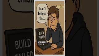 💥 Build Breaks Right Before the Demo — Classic Dev Struggles!