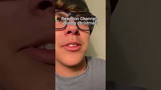 Reaction Channels during Christmas #funny #bestcomedyskit #comedyskit