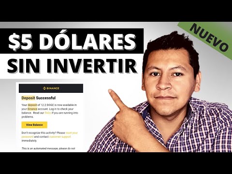 ¡MUY FACIL! GANA $5 DOLARES GRATIS SIN INVERTIR - Como GANAR DINERO Facil Por Internet Sin Invertir
