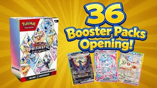 We Tested Prismatic Evolutions Pull Rates With 36 Packs… Here’s What Happened