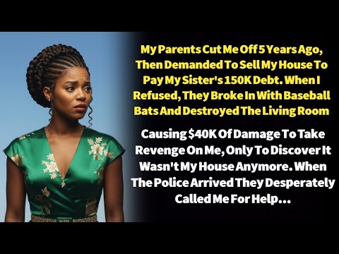 When I refused to sell my house to pay my family’s $150K debt, they trashed it with baseball bats...