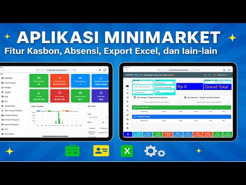 Source Code Aplikasi Minimarket Kasir Berbasis Web (PHP + CodeIgniter 3)
