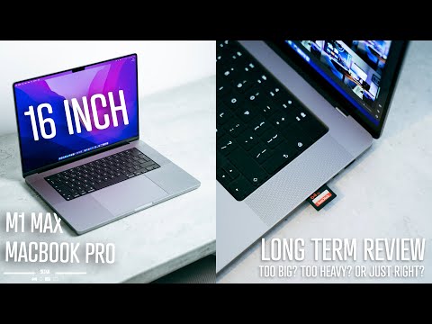 M1 Max MacBook Pro (16inch) Long Term Review + Apple Giveaway // Too big? Or perfect for Pros?