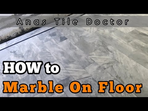 Floor marble installation  Marble laganay ka tarika  Marble floor designs