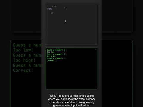 While Loops (4.3)
