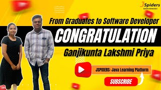 🚀 From Aspiration to Achievement | Lakshmi Priya’s Journey to Software Developer Success!