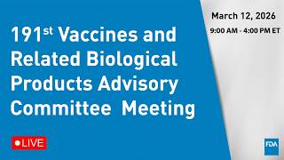 Vaccines and Related Biological Products Advisory Committee Meeting