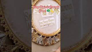 #ResinArtIndia #CreativeMoms #NameplateDesign  #HandmadeIndia #TrayMakeover #DesiDIY