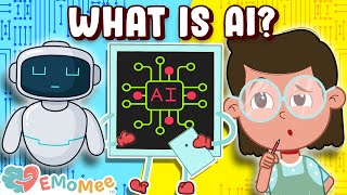 💓 HUMANS VS AI 🤖 | What Is AI ? | Artificial Intelligence Explained | Kids Learning Videos | EMoMee