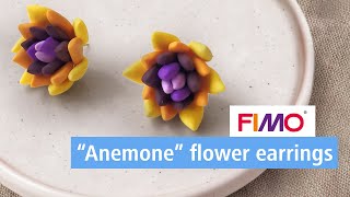 Flower earrings ▪ FIMO DIY | STAEDTLER