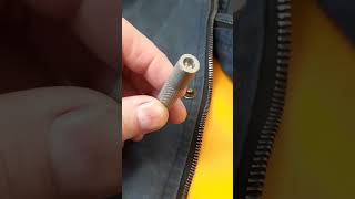Replacing Metal Snaps (on jackets, coats, bags etc.)