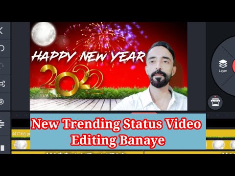 New Status Video Editing 2022 // Happy New Year 2022 Status Video Editing 🔥 Kinemaster ||