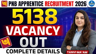 PNB Apprentice Recruitment 2026 |5138 Vacancy Out | Eligibility, Age Limit, Apply Date, Full Details
