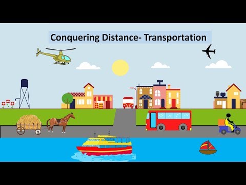 CBSE: Class 3: Social Science: Conquering Distances- Transportation