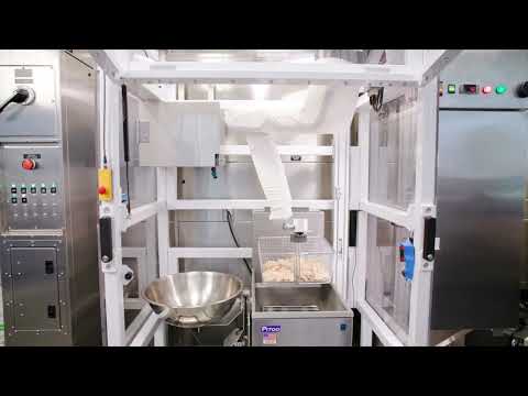 A look at Miso Robotics' Chippy inside Chipotle's Cultivate Center